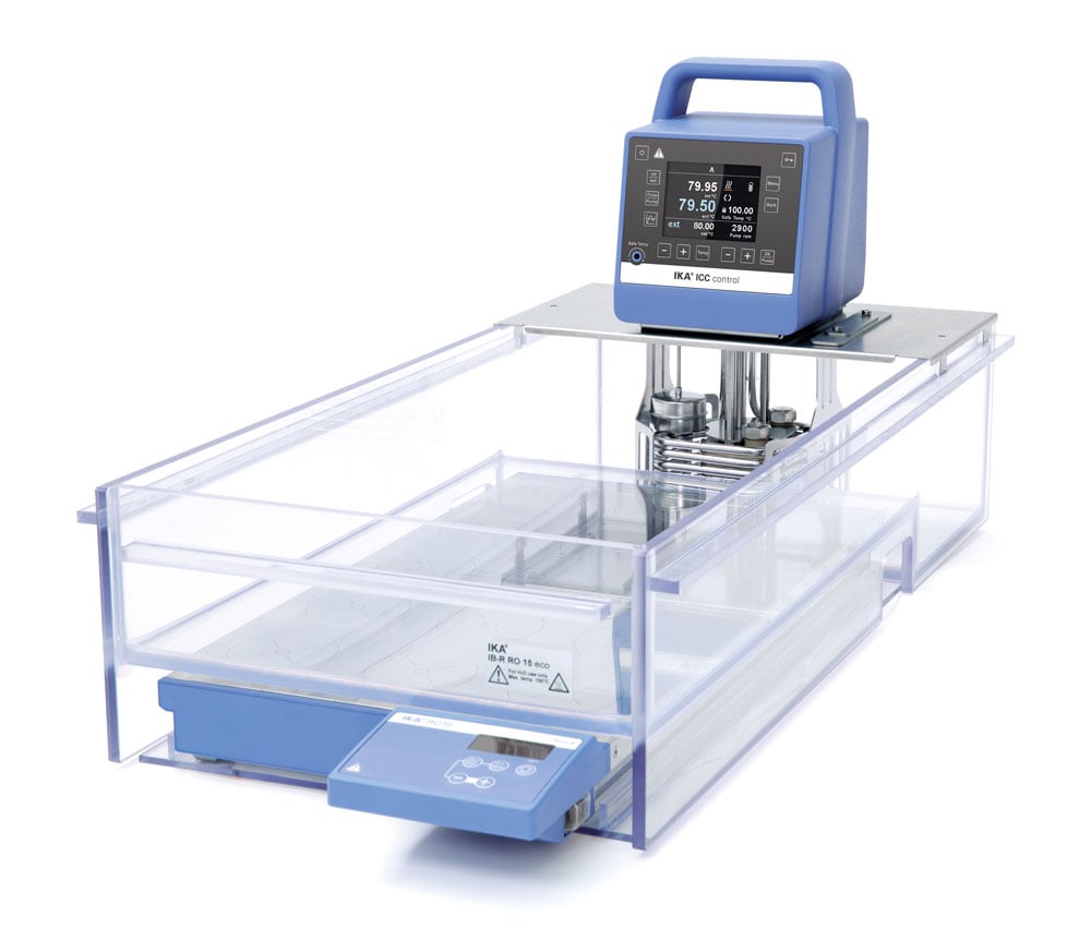 IKA ICC Control IB R RO 15 Eco heating bath circulator with magnetic stirrer