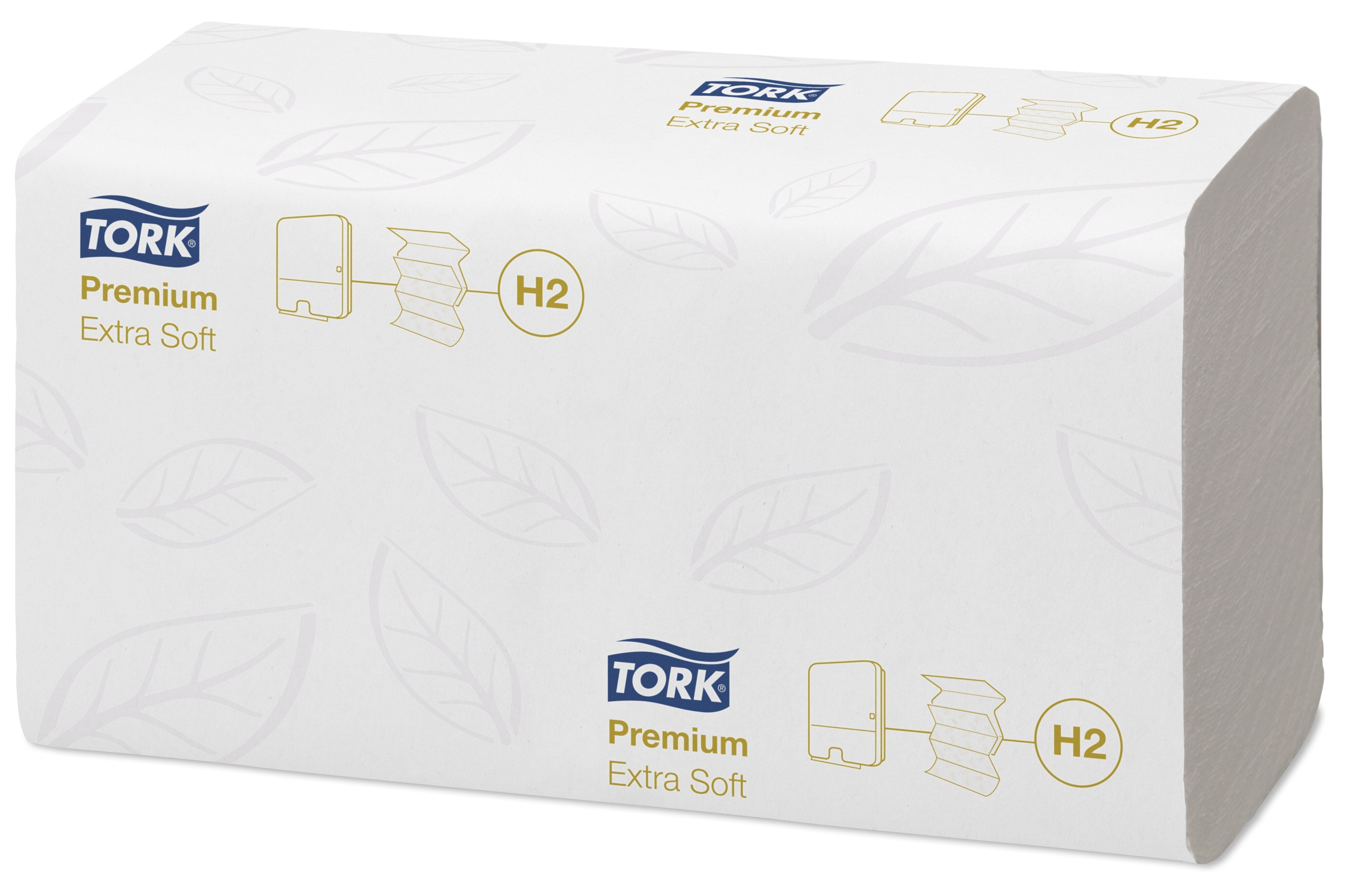 Tork Xpress Extra Soft Multifold Hand Towel Premium 2Ply - 100297 - Case of 21 x 100 Sheets