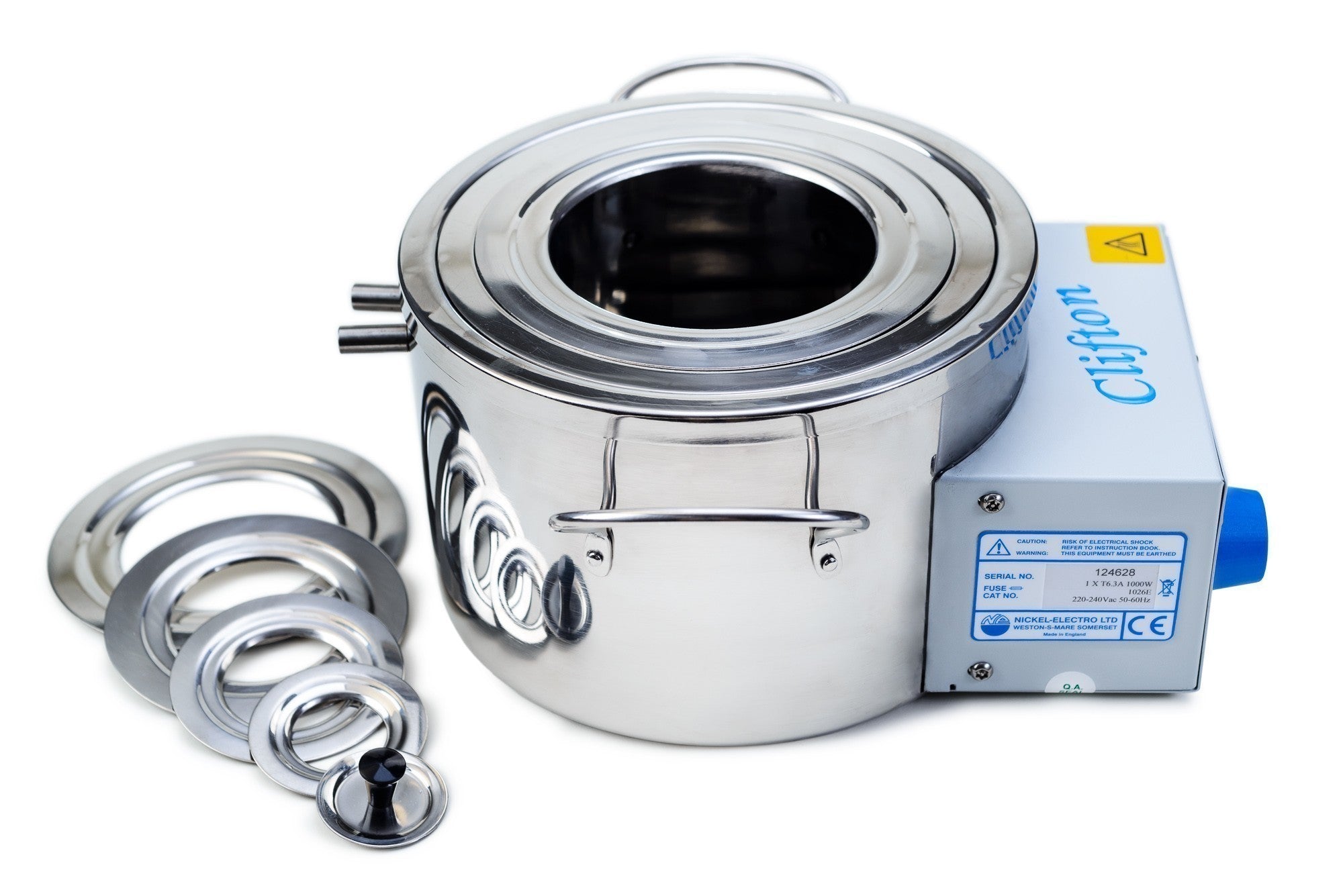 Nickel Electro Clifton 1000 Series Round Boiling Bath 1026ER