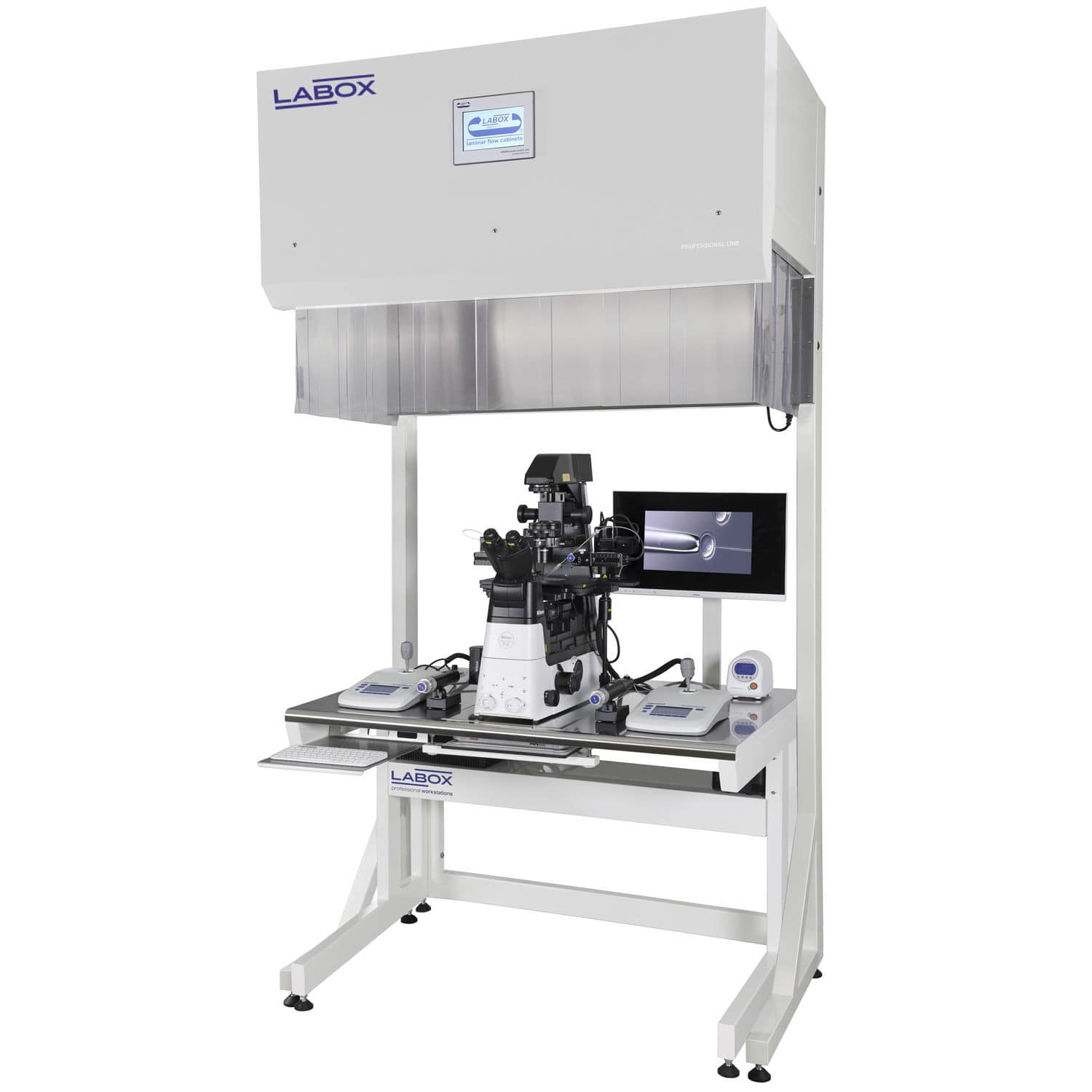 LABOX FBB R 12 IVF Fully Automated Laminar Flow Workstation for IVF Micromanipulation