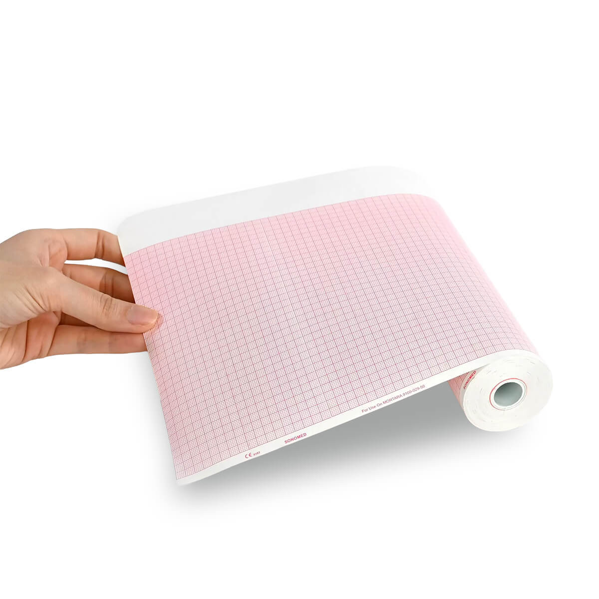 Thermal Paper Roll with Header Full Size 210mm x21.3m - for ELI/BUR230 - 1 Roll