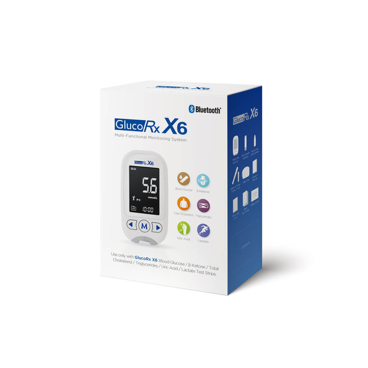 GlucoRx X6 Meter