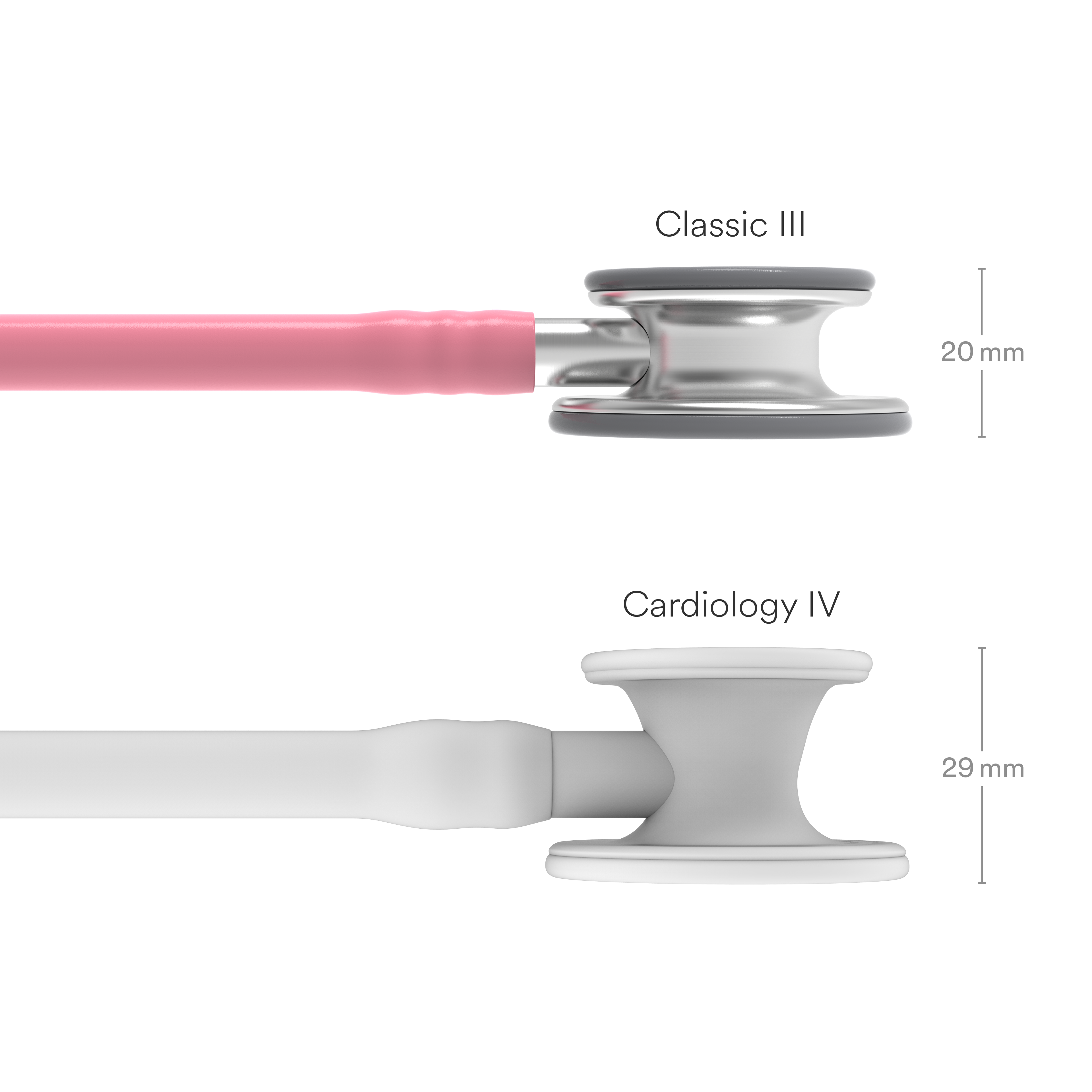 Littmann Classic III Monitoring Stethoscope: Pearl Pink 5633