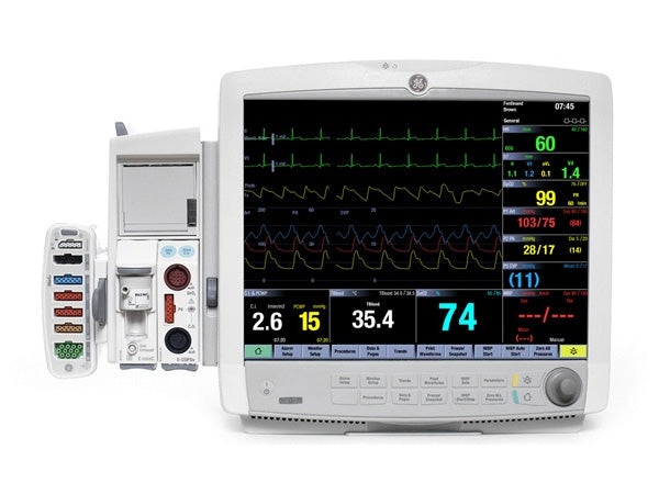GE Healthcare Carescape B650 Bedside Patient Monitor
