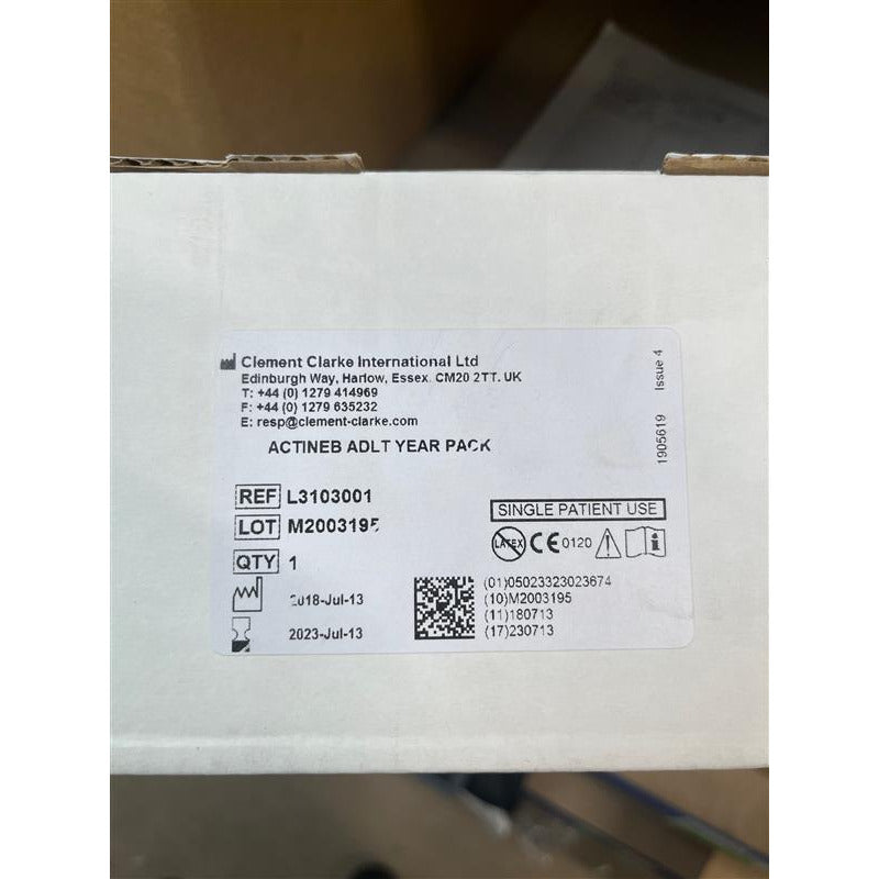 Clement Clarke Adult Year Pack for Actineb CL3103001 - CLEARANCE DUE TO SHORT EXPIRY DATE