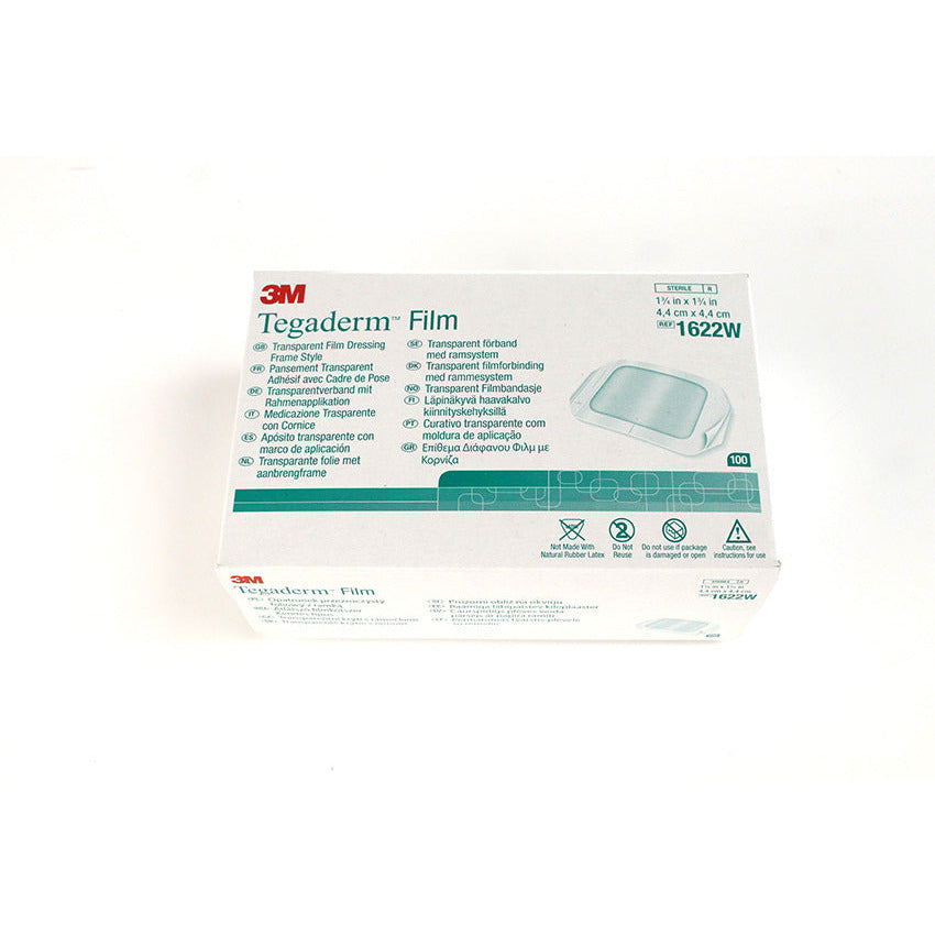 3M™ Tegaderm Transparent Film Dressing (4.4 x 4.4cm) - Case of 400