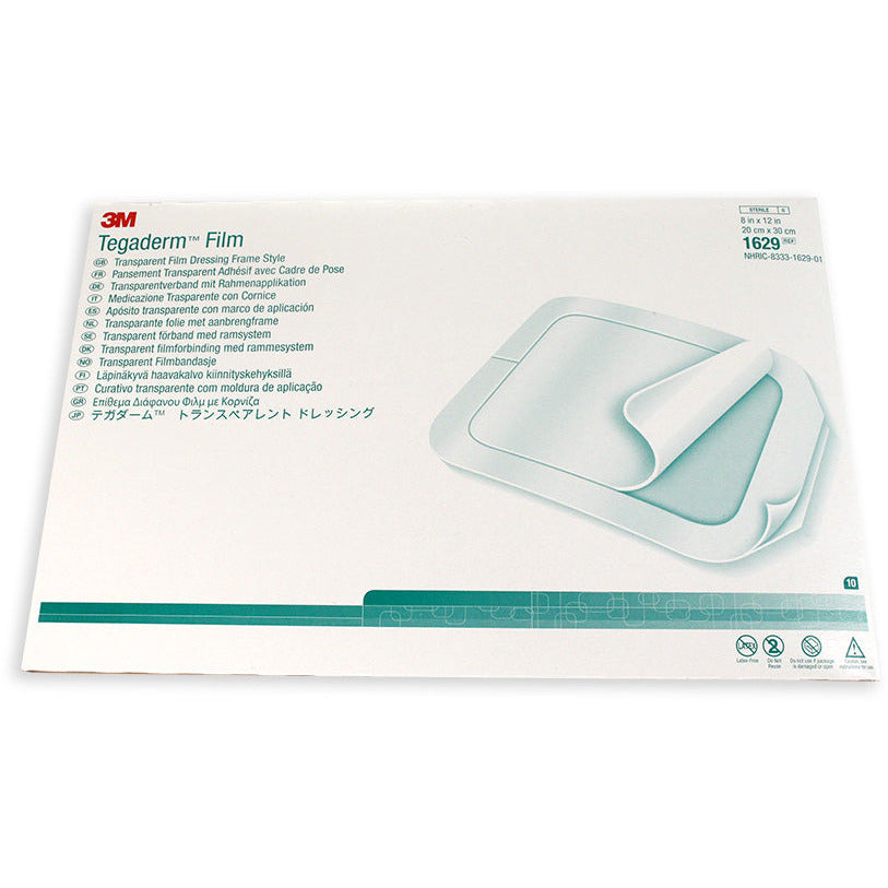 3M™ Tegaderm Transparent Film Dressing (20 x 30cm) - Case of 80 (10 x 8)