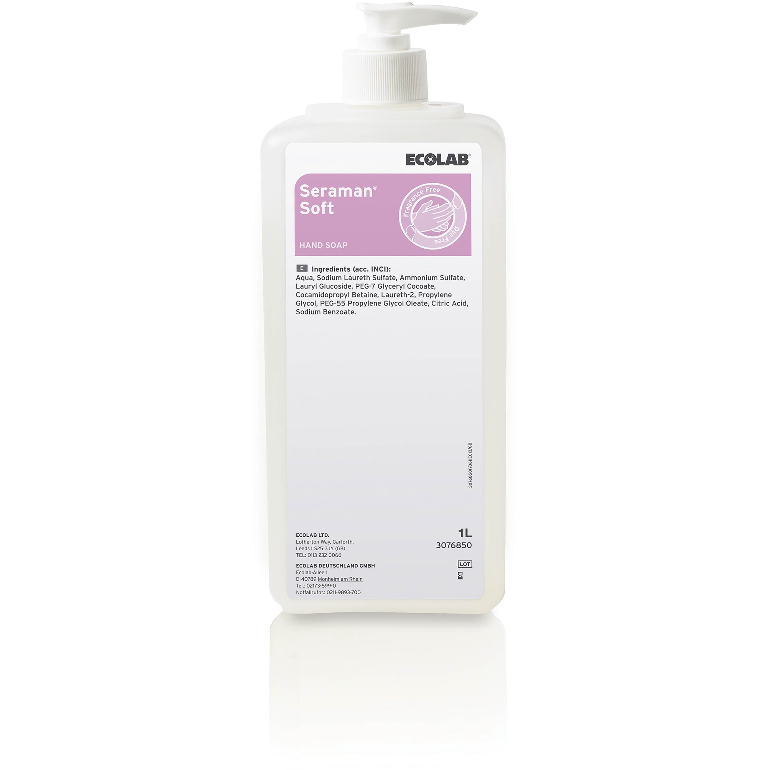Ecolabs sensitive foam 1L