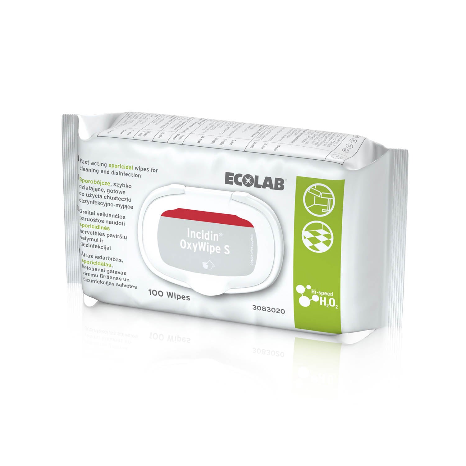 Incidin Oxywipes - Pack of 100