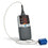 Nonin 2500 PalmSAT Hand Held Pulse Oximeter With Finger Clip Sensor