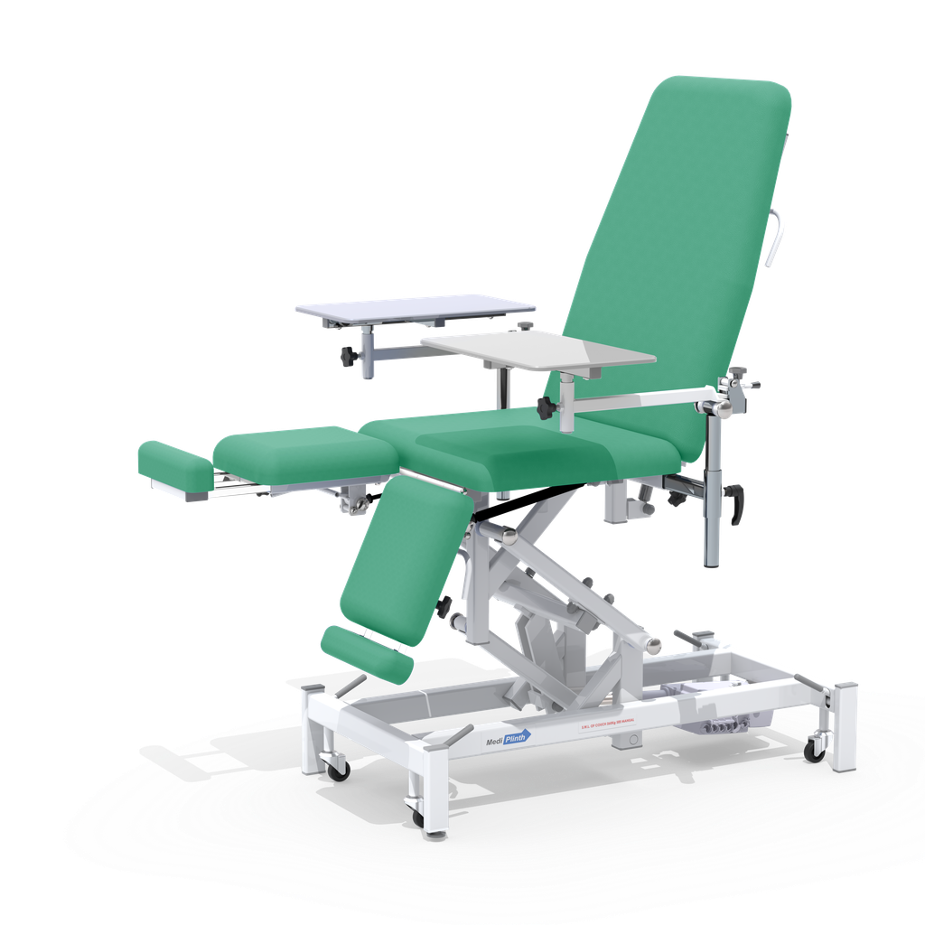 Medi-Plinth Treatment/Plaster Chair - Split Leg - Hydraulic