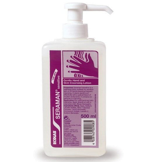 Ecolabs Seraman Sensitive Hand Cleanser 500ml