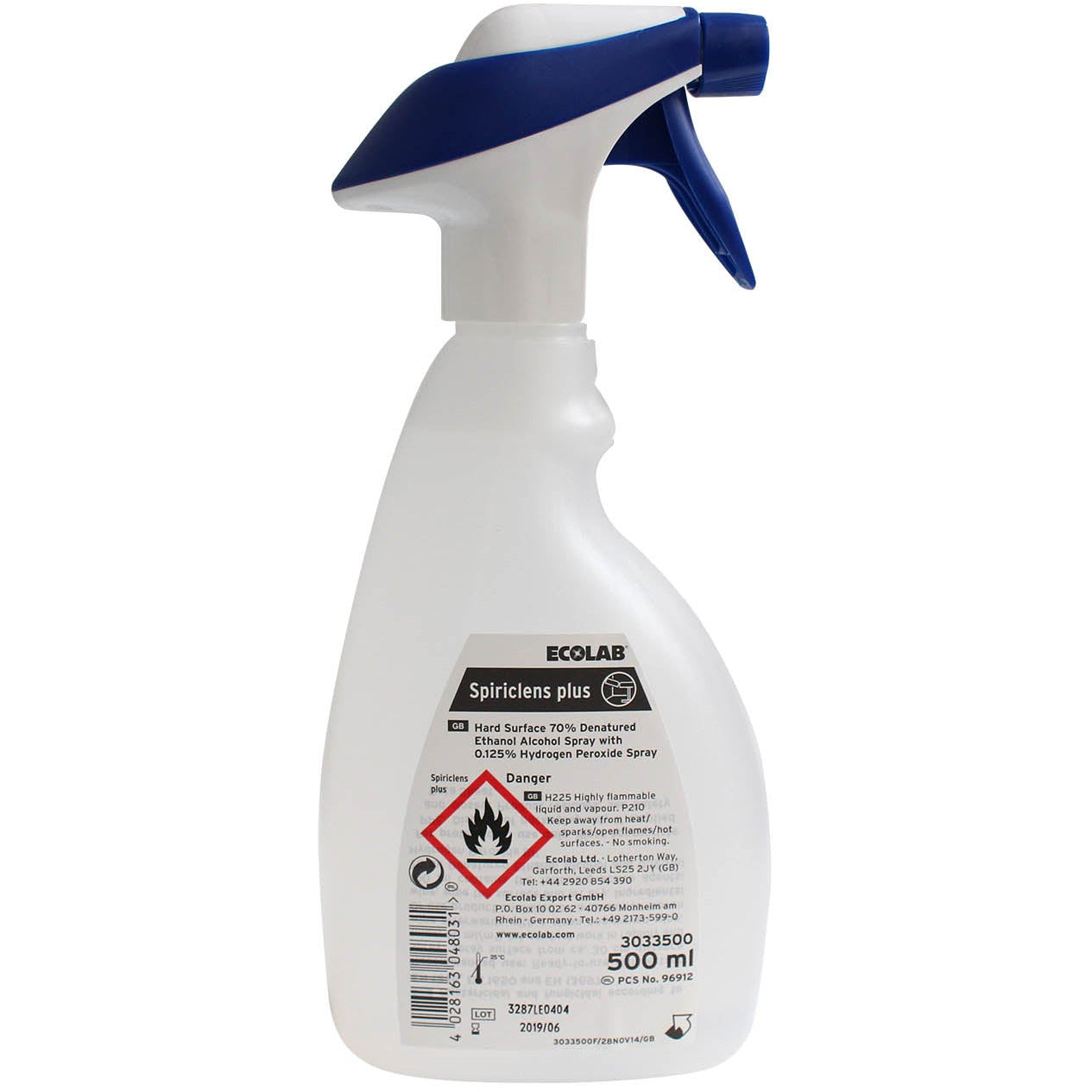 Spiriclens plus trigger spray 500ml