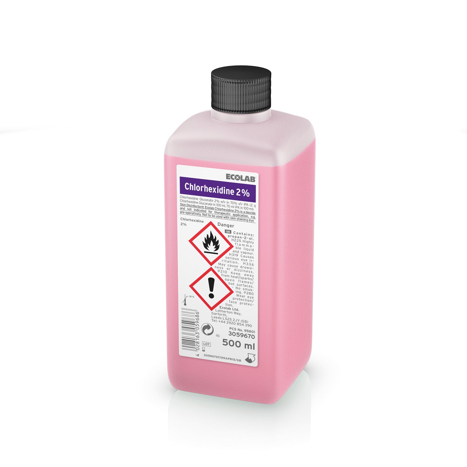 Ecolab Chlorhexidine 2% 500ml