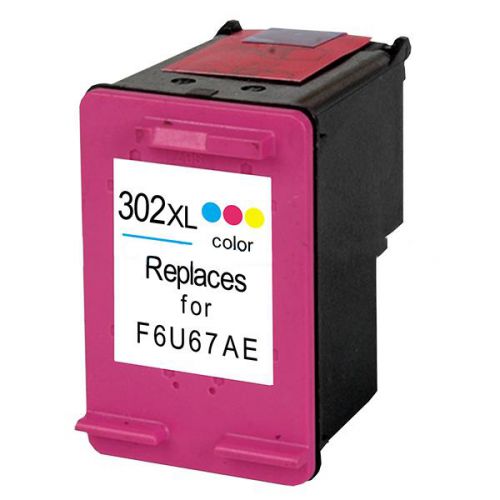 HP F6U67AE High Capacity Tri Colour Ink Cartridge HP 302XL - Remanufactured