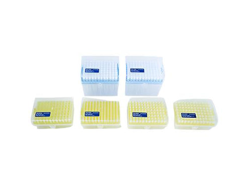 Biologix 1000μl LTS Pipette Tips, Sterile, Low Retention, 96/Rack, 50 Racks/Case