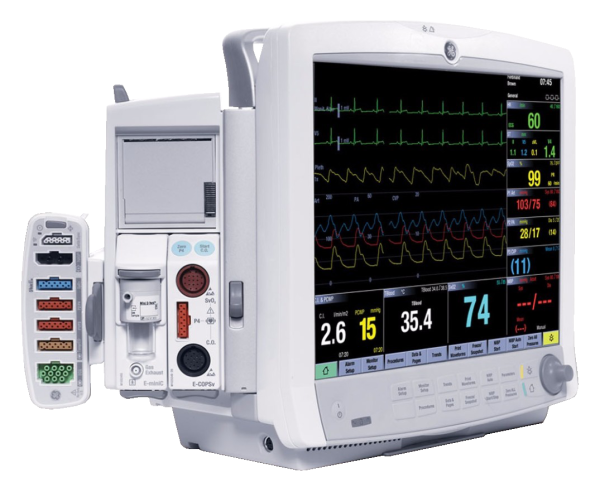 GE Healthcare Carescape B650 Bedside Patient Monitor