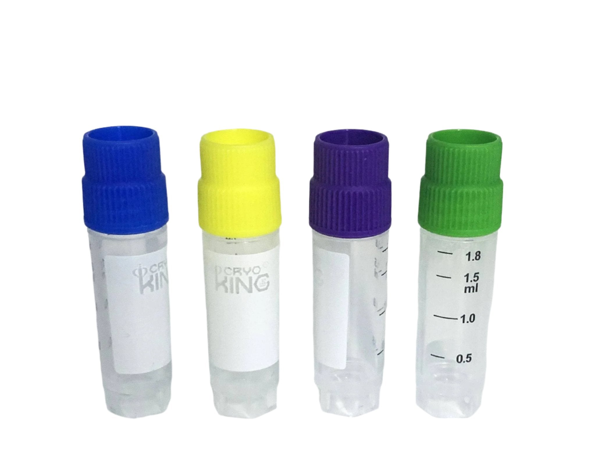 Biologix CryoKING 2ml Cryogenic vials, External, No barcode sample tubes, 25-Bag, 1000-Case