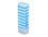 Biologix 1000μl Refill Pipette Tips, universal fit tips, refill pack, sterile, 96 Tips/Rack, 8 Racks/Unit, 10 Units/Case