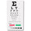 Snellen Pocket Eye Chart