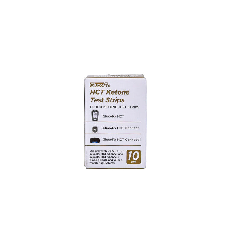 GlucoRx HCT KETONE STRIPS 1 x 10