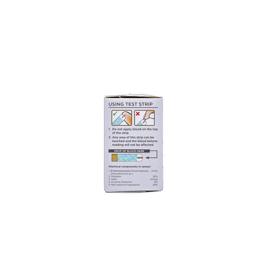 GlucoRx HCT KETONE STRIPS 1 x 10