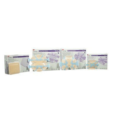 3M™ Tegaderm™ Silicone Foam Dressings 7.5 x 7.5cm