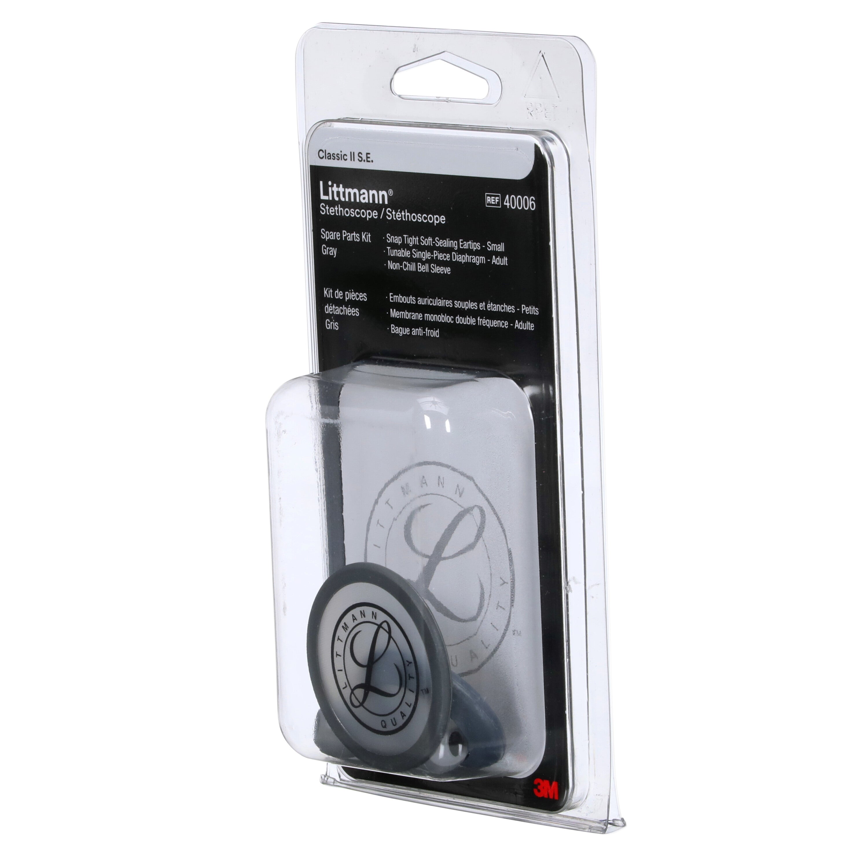 3M Littmann Spare Parts Kit - Classic II S.E. Stethoscopes - Grey