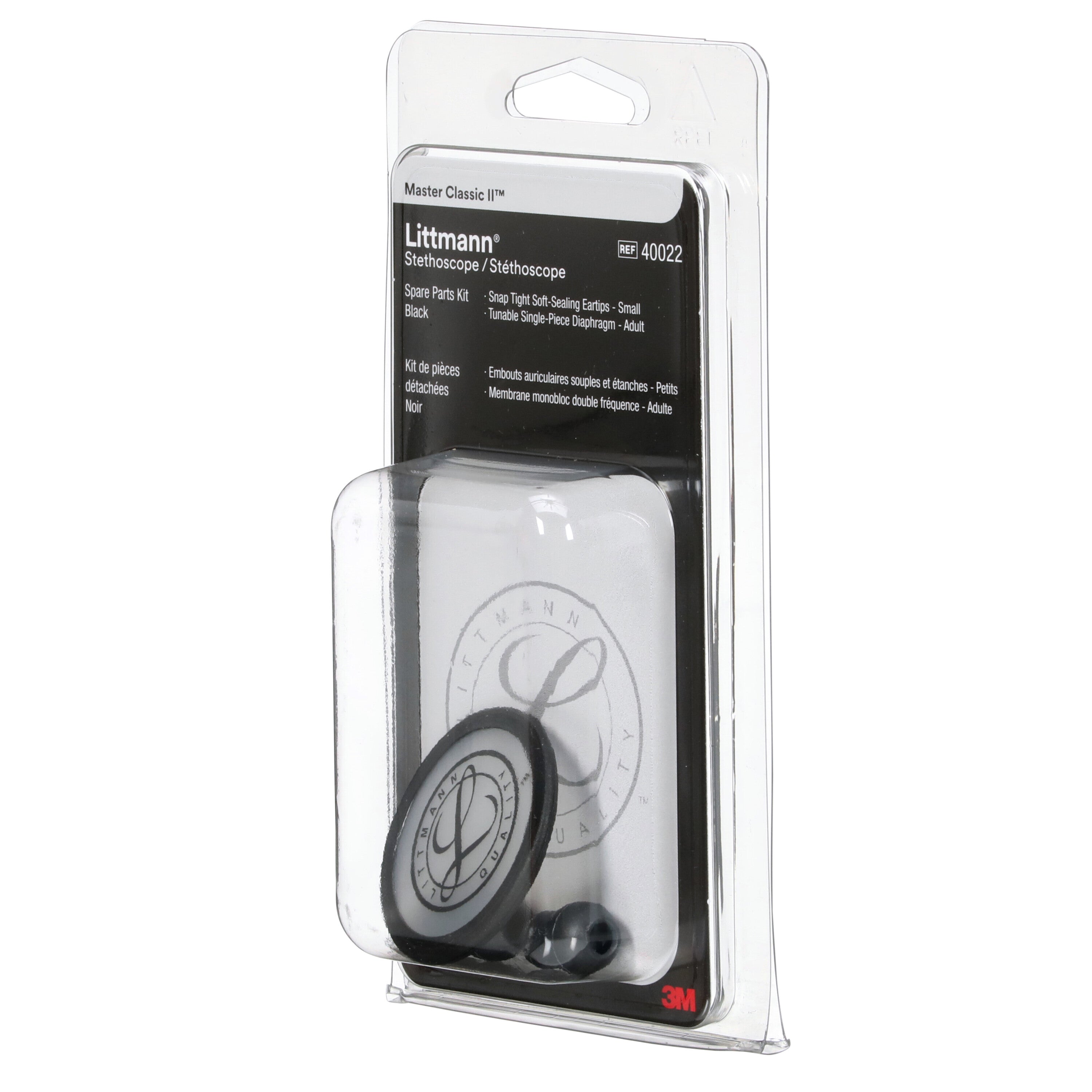 3M Littmann Spare Parts Kit - Master Classic Stethoscopes - Black