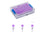 Biologix SBS Standard Cryogenic Vials External Thread 0.4 ml, 96-Well, 10 Bags-Pack,2 Packs-Case
