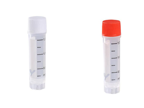 Biologix Cryogenic Vials-1.5ml (External Thread), Case of 1,000