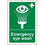 EMERGENCY EYE WASH 1MM PVC 300 X 200mm Rigid