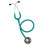 Riester Duplex 2.0 Dual-Head Stethoscope - Green Tubing - Steel Chestpiece - 10 Year Warranty