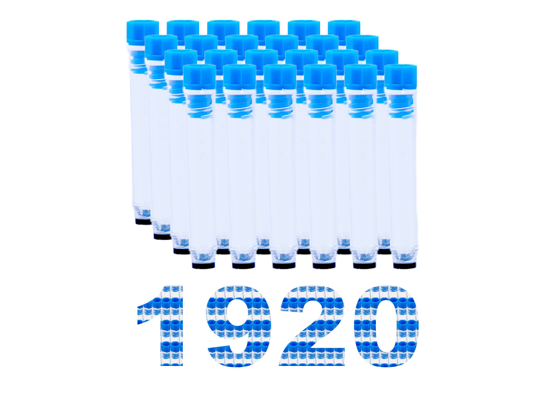 Biologix CryoKING® 96-Well SBS Cryogenic Vials-300μl-500μl-750μl-1000ul, 96-Bag, 1920-Case