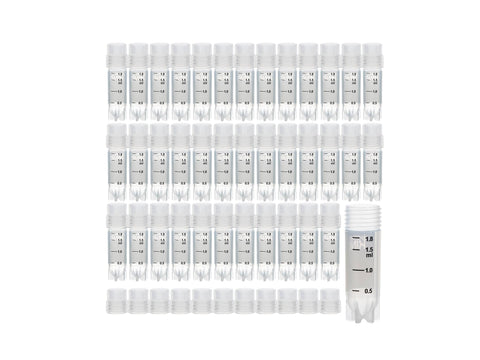 Biologix Cryogenic Vials-2.0ml tubes (External Thread, Non-Barcoded) 25/Bag, 500/Pack, 1000/Case