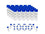 Biologix CryoKING Cyogenic Vials-1.0ml Clear Tube Self-Standing 25-Bag, 500-Pack, 1000-Case