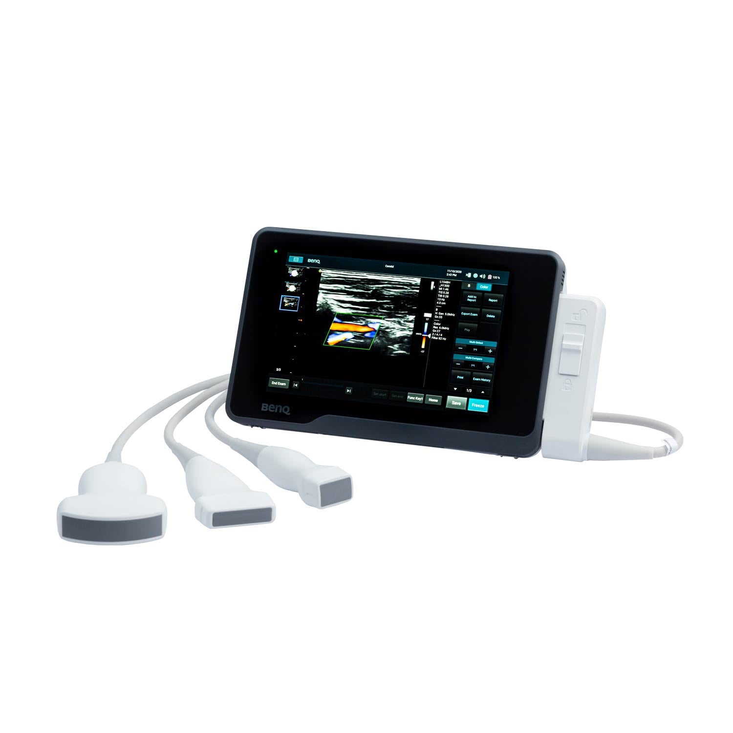 BenQ H1300 portable ultrasound with probes