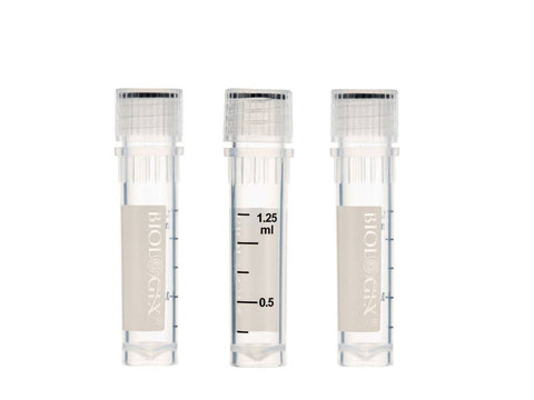 Biologix 2ml Cryogenic Vials, Lab Vials for Low Temperature Storage, 50-Bag, 500-Pack, 2000-Case