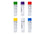 Biologix 1.5ml Cryogenic Vials, External Thread White Caps, Sterile, Self-Standing, Side Barcode, 25/Bag, 500/Pack, 1000/Case