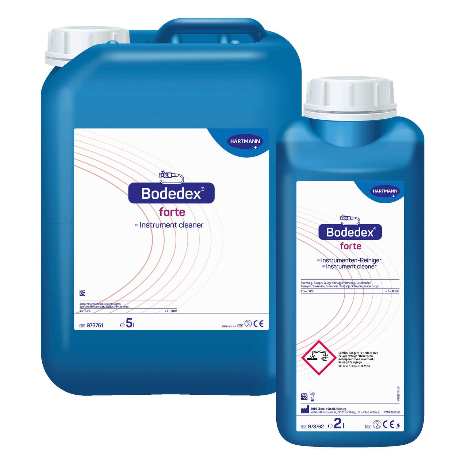 Bodedex Forte Medical Instrument and Endoscope Cleaner – 2000 mL / 5000 mL – main product image