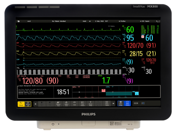 Philips IntelliVue MX800 Premium Modular Patient Monitor