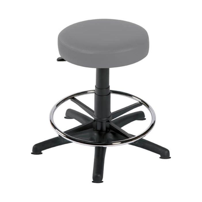 Sunflower Gas-Lift Stool with Glides & Foot Ring