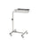 Sunflower Medical Mayo table, adjustable height, 4 castors