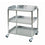 Stainless Steel Surgical Trolley 66x52x86cm (3 x S. Steel Trays)