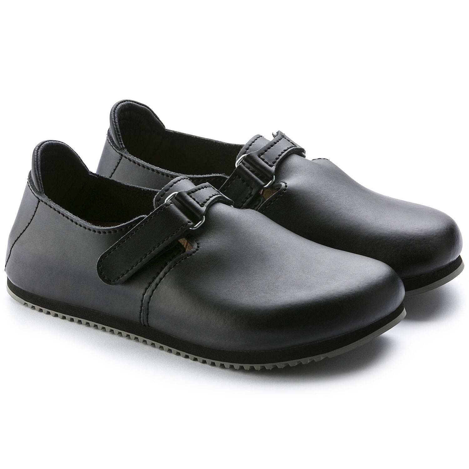 Birkenstock Linz Super Grip Slipper - Natural Leather