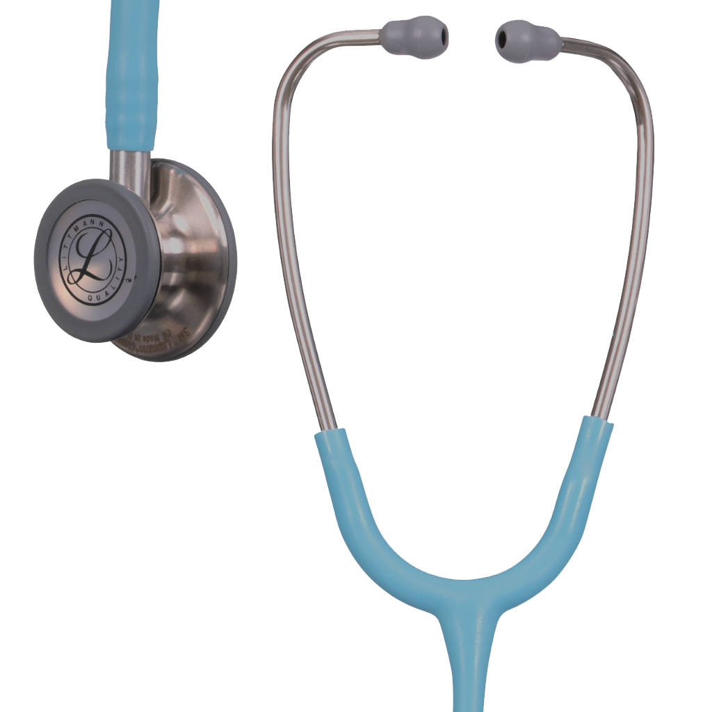 Littmann Classic III Monitoring Stethoscope: Satin Marine Blue Tube 5912C