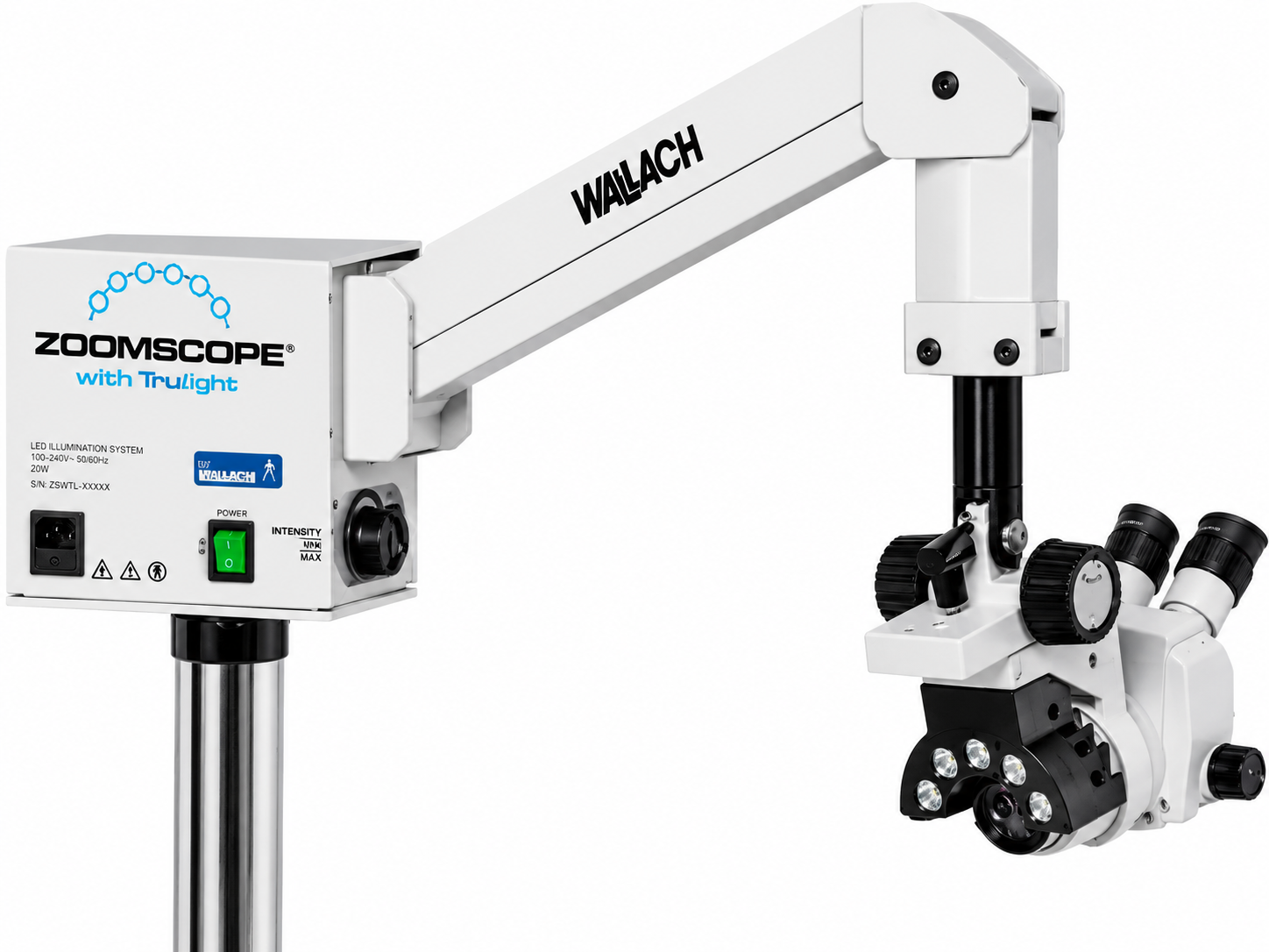 Wallach ZoomStar / ZoomScope Height-Adjustable Gynaecological Colposcope