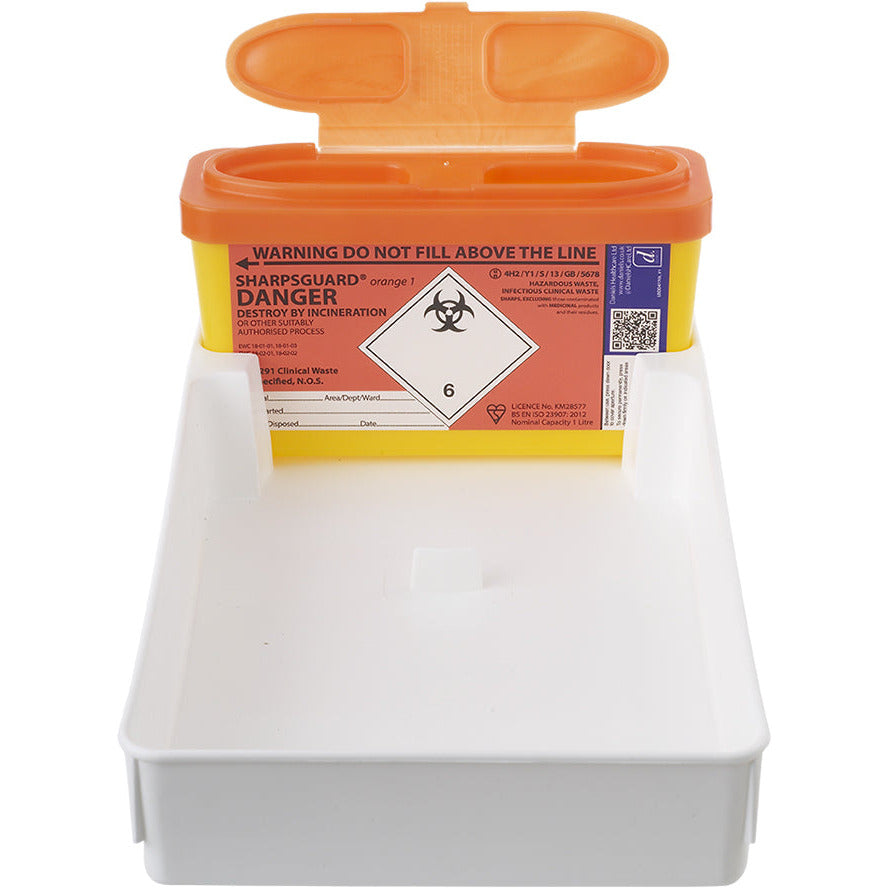 Daniels POUDS Community Tray Sharps Bin Tray