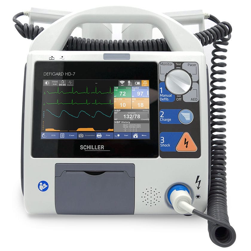 SCHILLER DEFIGARD HD-7 Manual external defibrillator