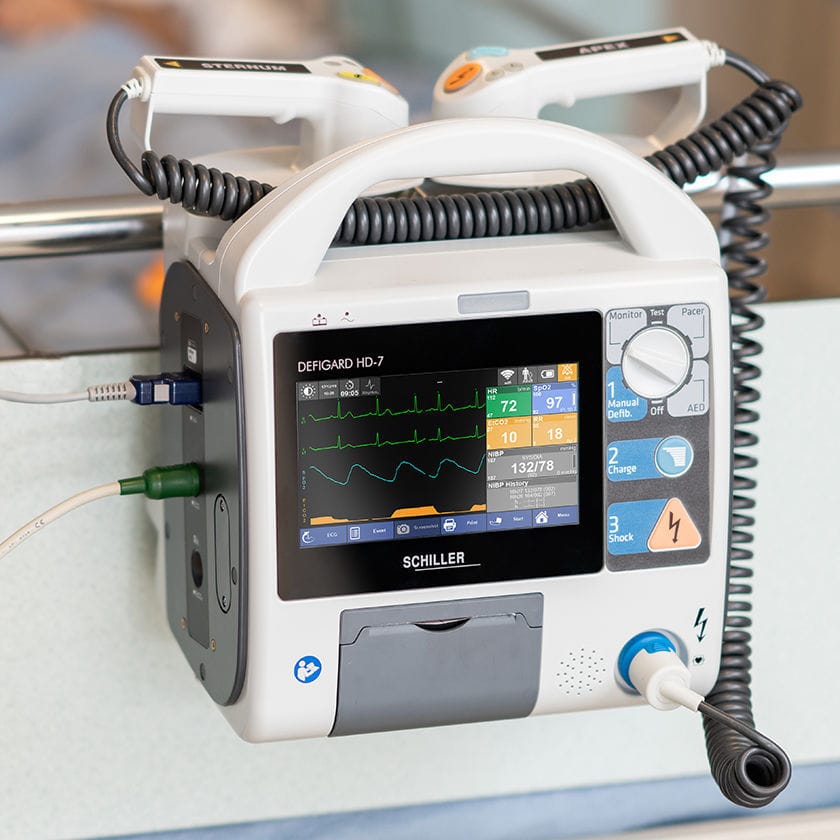 SCHILLER DEFIGARD HD-7 Manual external defibrillator
